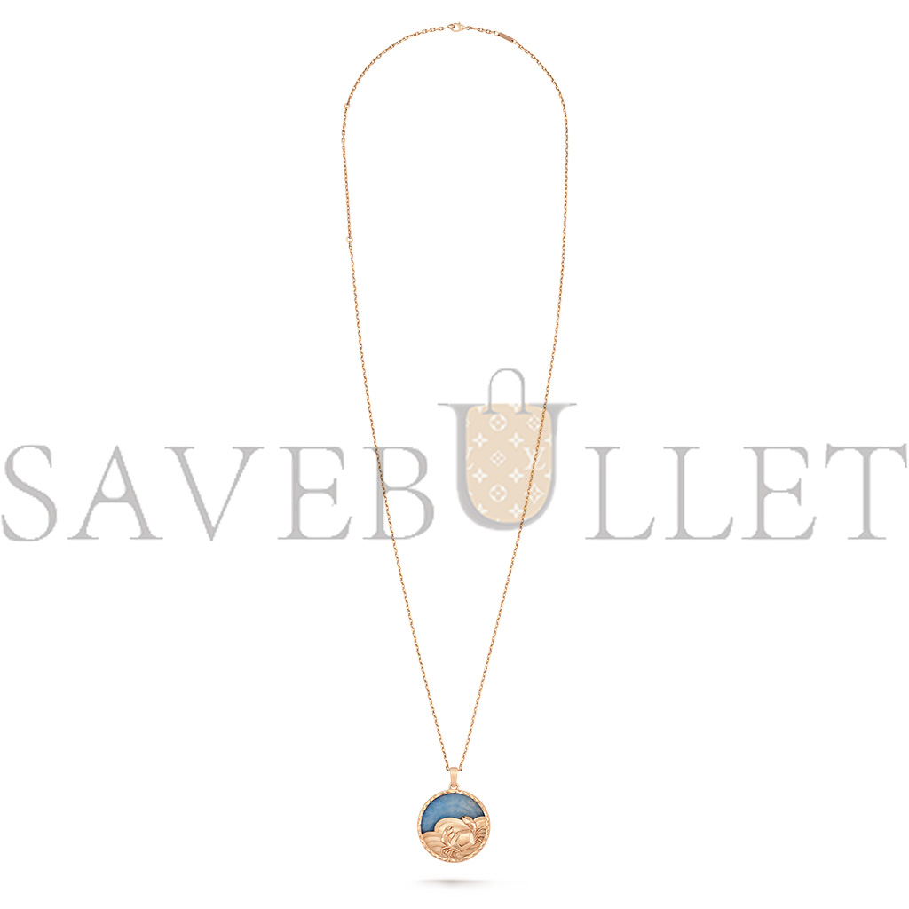 VAN CLEEF ARPELS ZODIAQUE LONG NECKLACE CANCRI VCARP9RF00